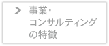 事業・コンサルティングの特徴